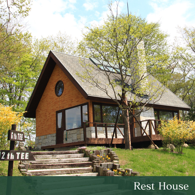 Rest House in the Golf Course